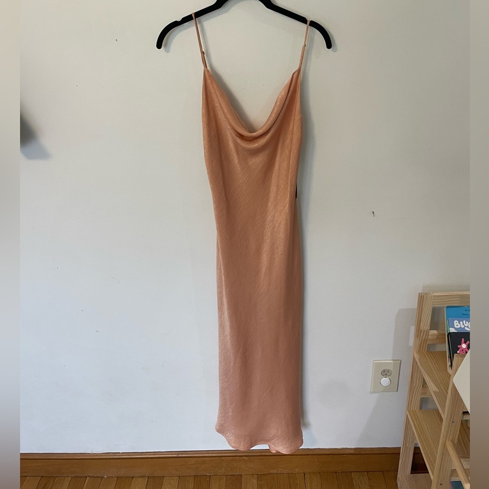 RESA Shimmering Apricot Dress